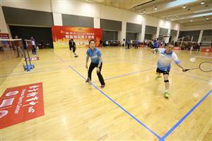 “锋羽决”2016东方体育中心迎新城市羽毛球赛