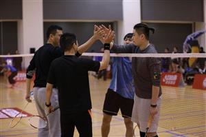“锋羽决”2016东方体育中心迎新城市羽毛球赛