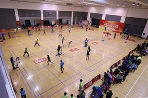 “锋羽决”2016东方体育中心迎新城市羽毛球赛